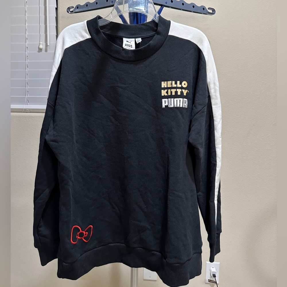Hello Kitty Puma Pullover Swearshirt size Large
